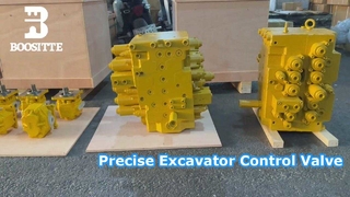 굴삭기 제어 밸브 정밀도 및 내구성